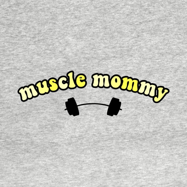 muscle mommy yellow by avamariedever